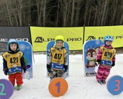 Učíme se základům lyžování