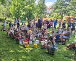 Letní zahradní slavnost a pasování předškoláků